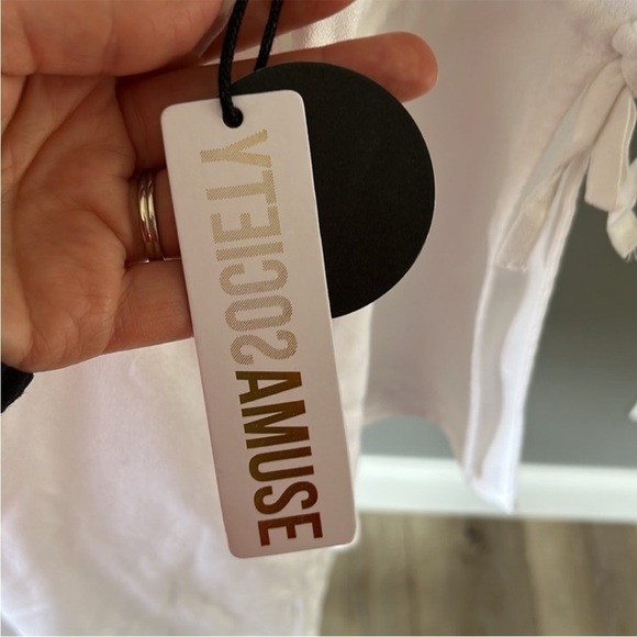 Amuse Society On the Go White Sheath Dress New - Picture 8 of 15